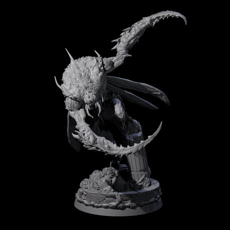 Four Springing Hive Sentinels Miniature for Dungeons and Dragons, Pathfinder or other TTRPGs