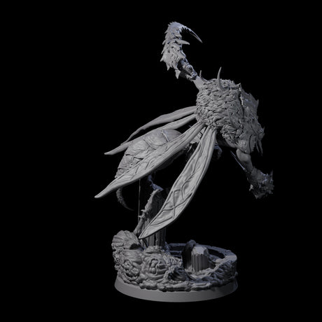 Four Springing Hive Sentinels Miniature for Dungeons and Dragons, Pathfinder or other TTRPGs
