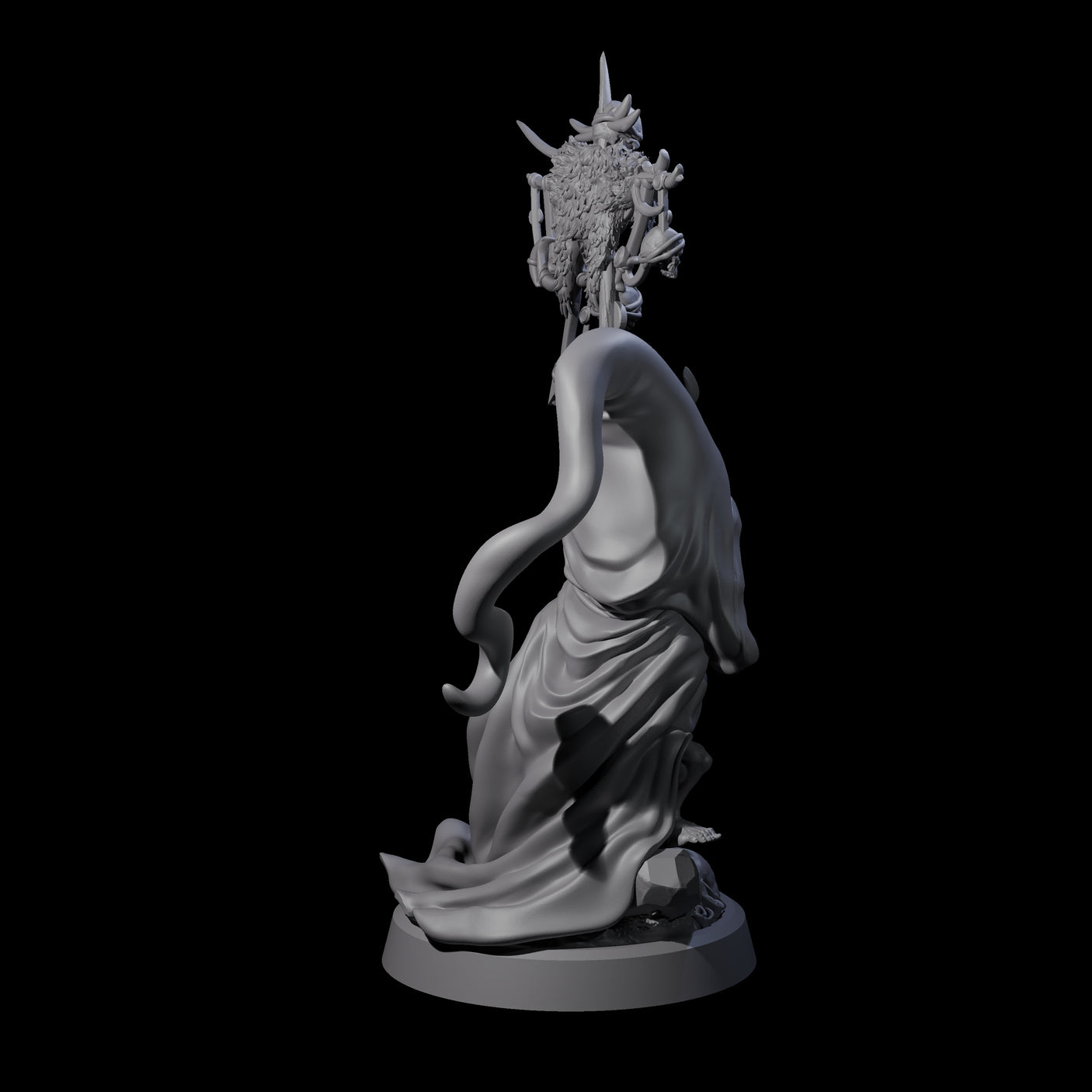 Four Spritely Azata Fighters Miniature for Dungeons and Dragons, Pathfinder or other TTRPGs