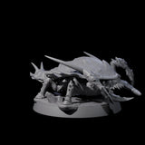 Four Squat Ankhegs Miniature for Dungeons and Dragons, Pathfinder or other TTRPGs