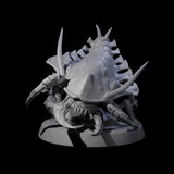Four Squat Ankhegs Miniature for Dungeons and Dragons, Pathfinder or other TTRPGs