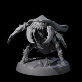Four Squat Ankhegs Miniature for Dungeons and Dragons, Pathfinder or other TTRPGs