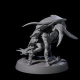 Four Squat Ankhegs Miniature for Dungeons and Dragons, Pathfinder or other TTRPGs