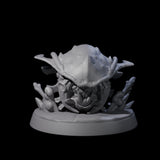 Four Squat Ankhegs Miniature for Dungeons and Dragons, Pathfinder or other TTRPGs
