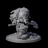 Four Squat Grinning Ogres Miniature for Dungeons and Dragons, Pathfinder or other TTRPGs