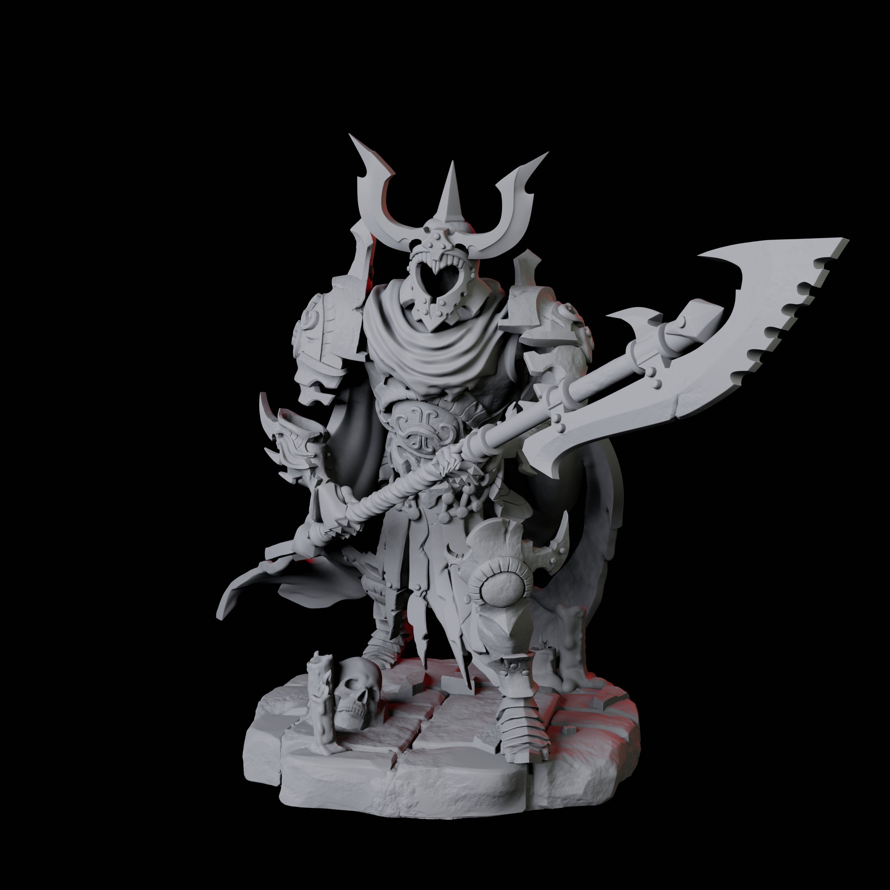 Four Stalking Revenants Miniature for Dungeons and Dragons, Pathfinder or other TTRPGs