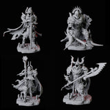 Four Stalking Revenants Miniature for Dungeons and Dragons, Pathfinder or other TTRPGs