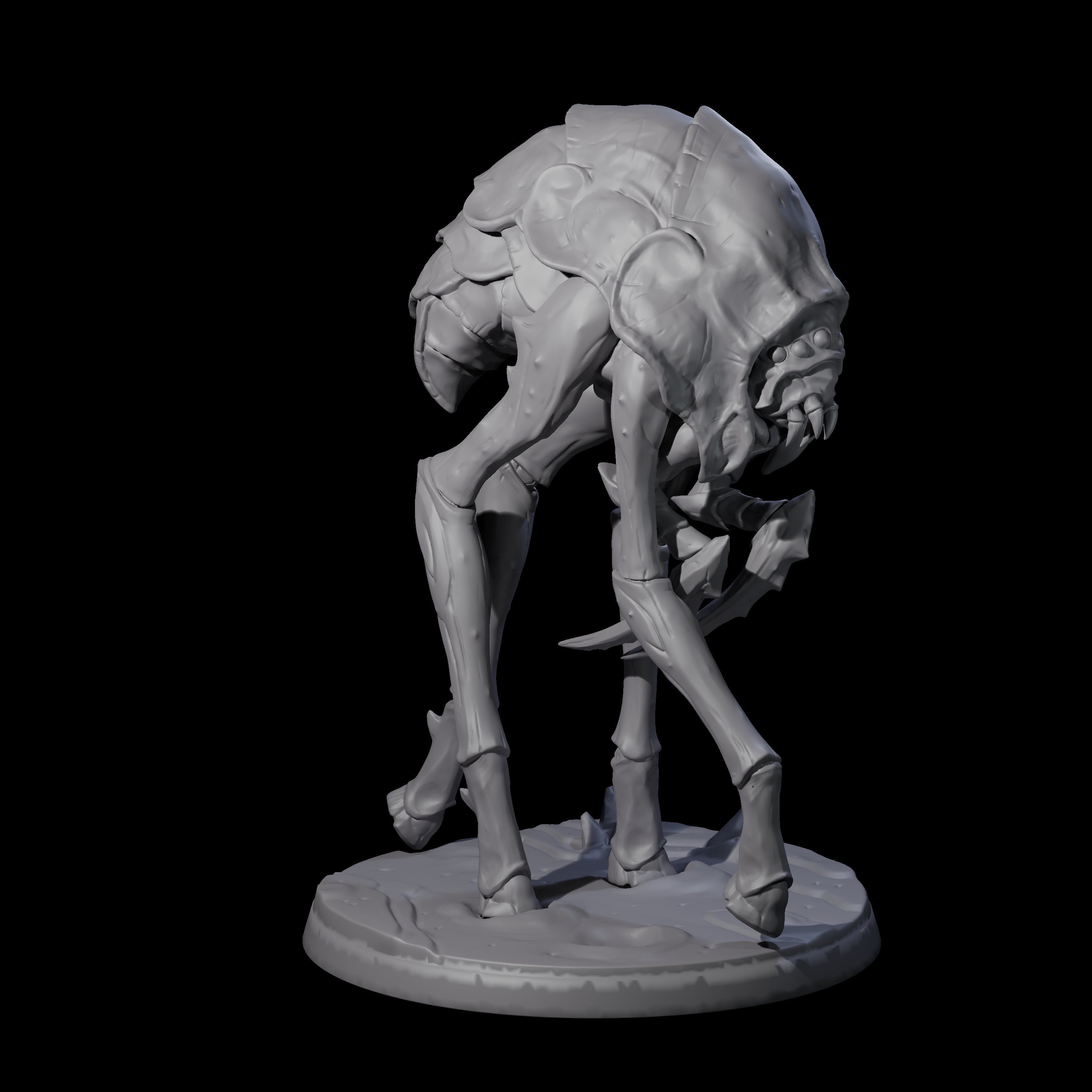 Four Stalking Underdark Ankhegs Miniature for Dungeons and Dragons, Pathfinder or other TTRPGs