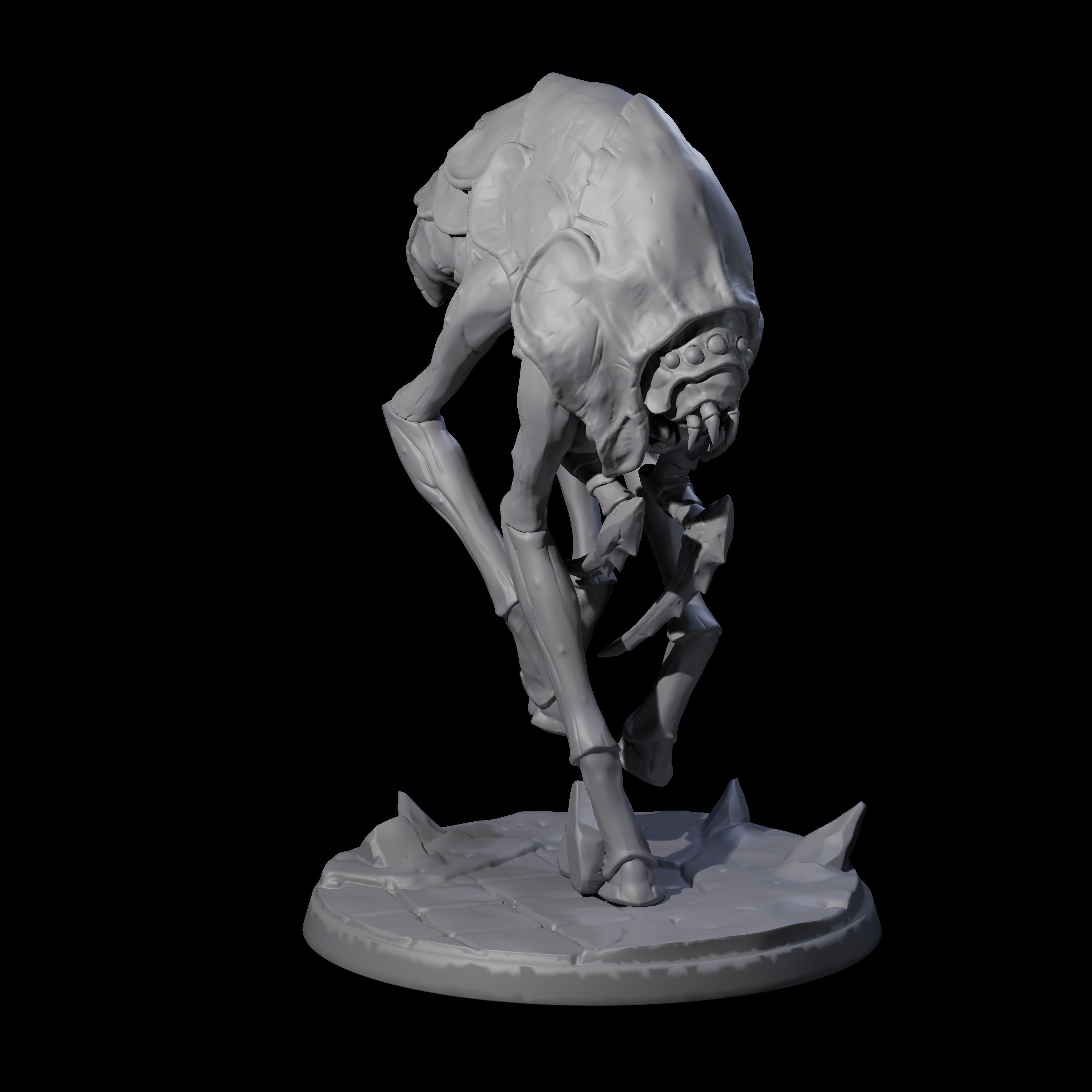 Four Stalking Underdark Ankhegs Miniature for Dungeons and Dragons, Pathfinder or other TTRPGs