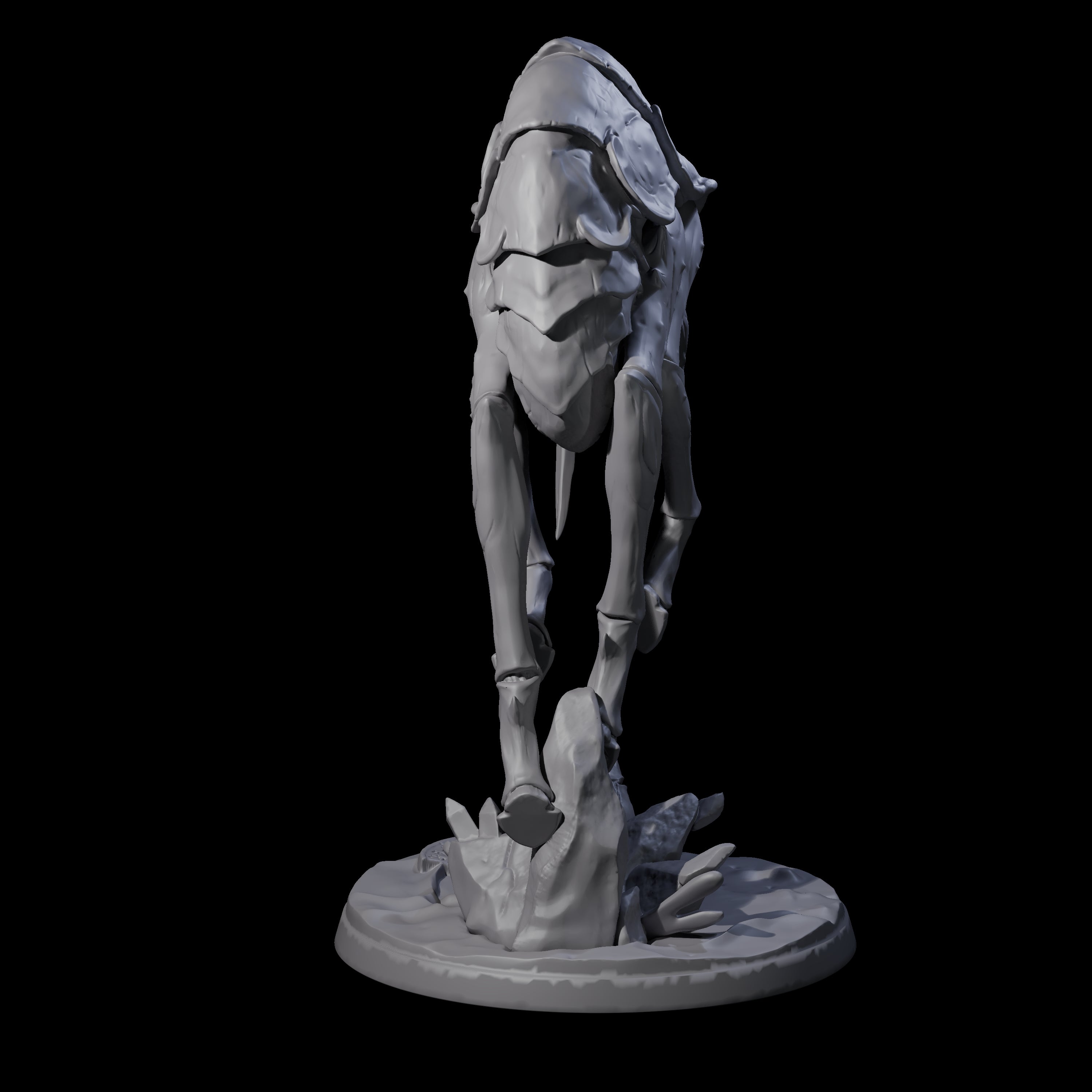 Four Stalking Underdark Ankhegs Miniature for Dungeons and Dragons, Pathfinder or other TTRPGs