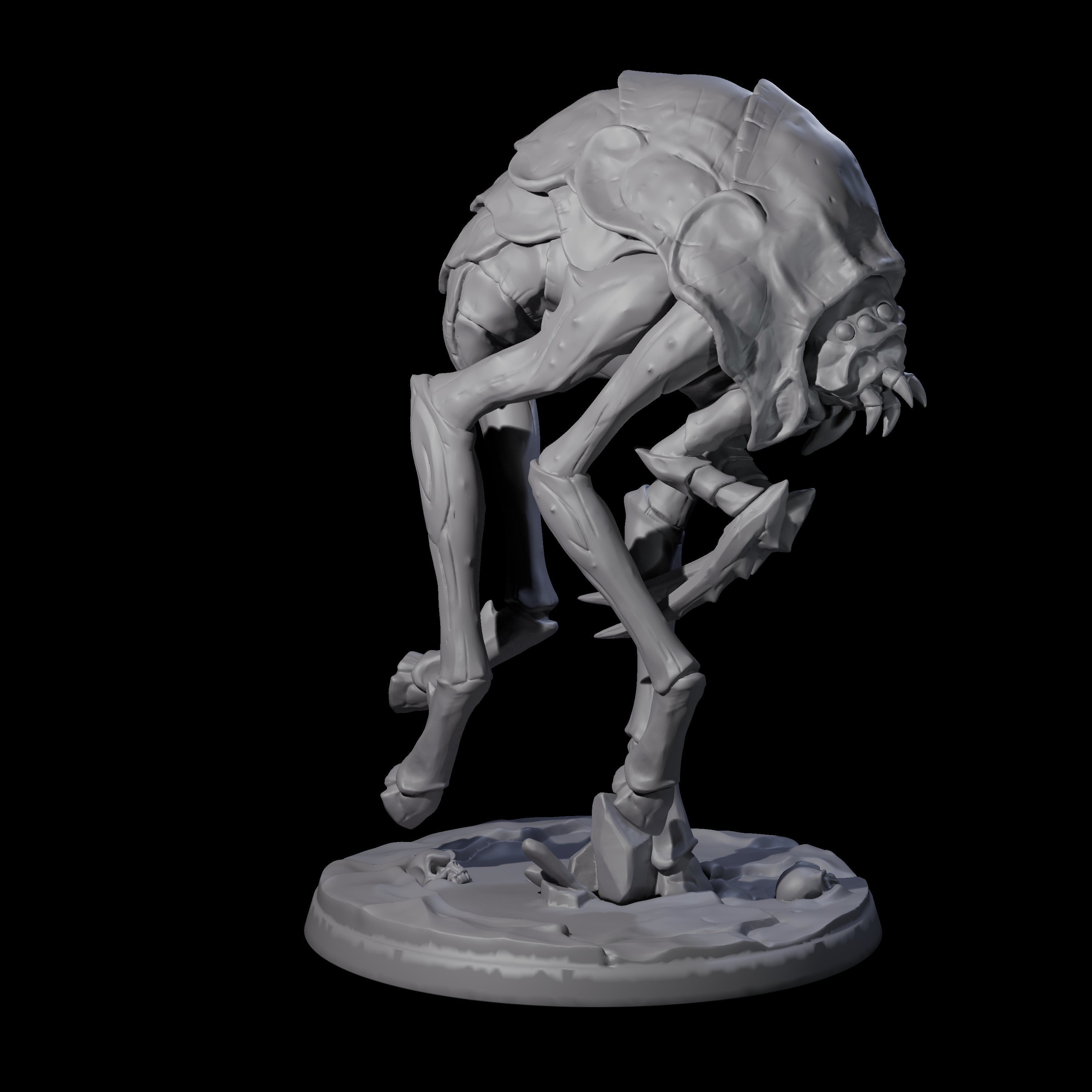 Four Stalking Underdark Ankhegs Miniature for Dungeons and Dragons, Pathfinder or other TTRPGs