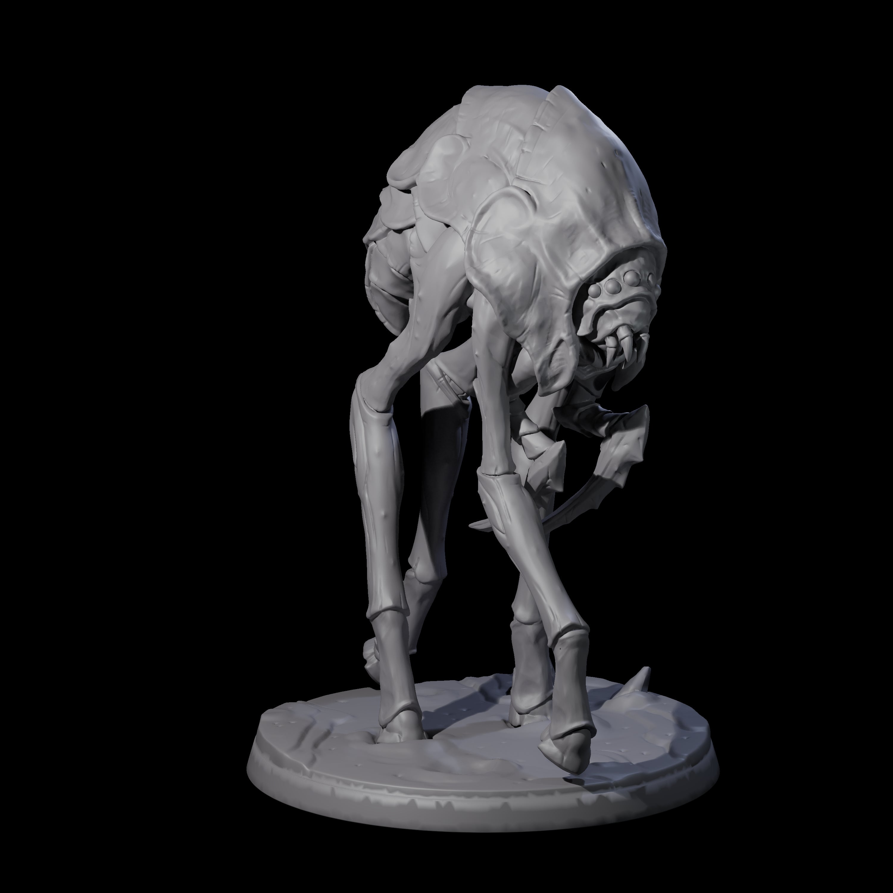 Four Stalking Underdark Ankhegs Miniature for Dungeons and Dragons, Pathfinder or other TTRPGs