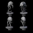Four Stalking Underdark Ankhegs Miniature for Dungeons and Dragons, Pathfinder or other TTRPGs