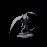 Four Static Gargoyles Miniature for Dungeons and Dragons, Pathfinder or other TTRPGs