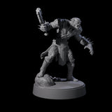 Four Stoneflesh Orcs Miniature for Dungeons and Dragons, Pathfinder or other TTRPGs