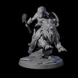 Four Storming Leonin Cavalry Miniature for Dungeons and Dragons, Pathfinder or other TTRPGs
