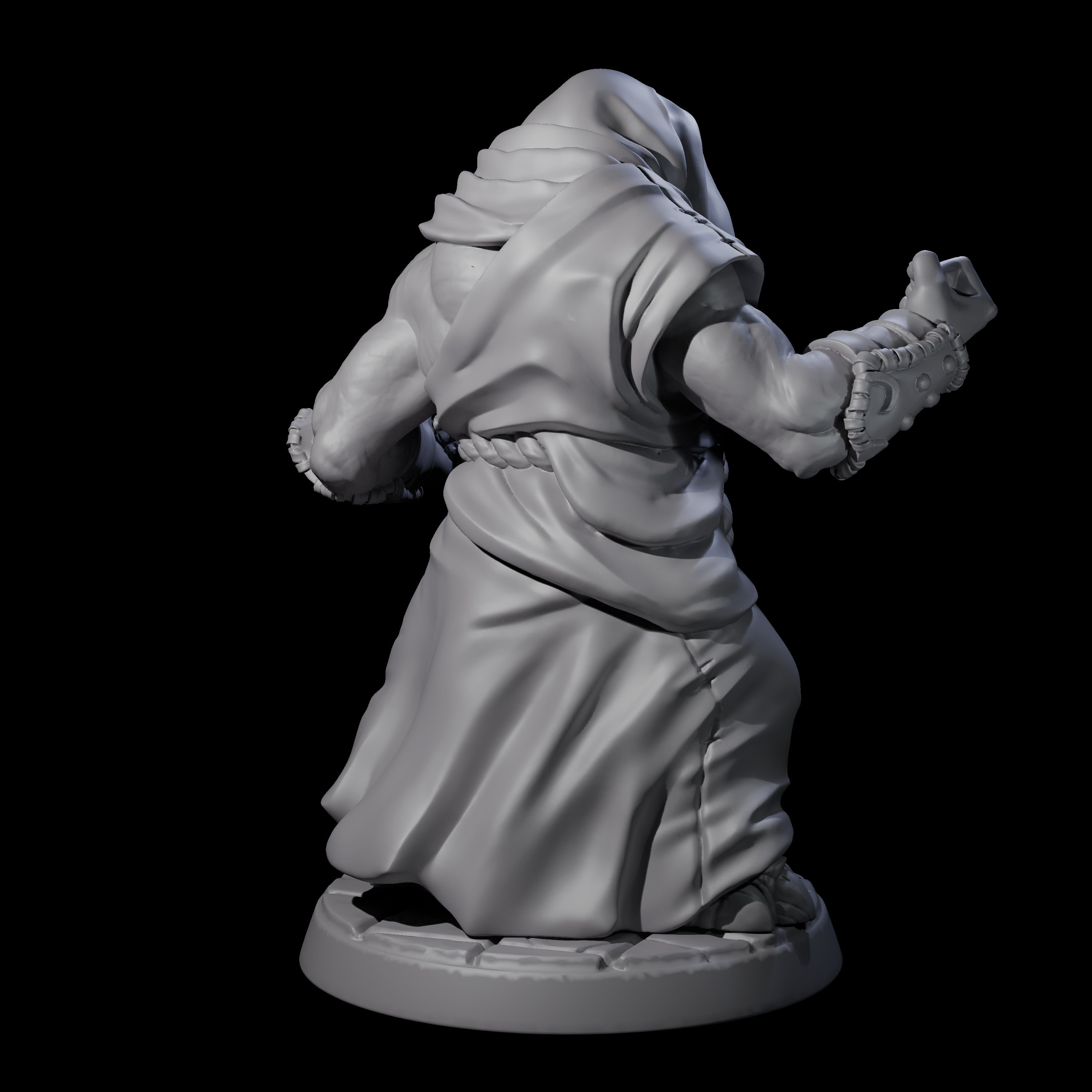 Four Striking Loxodon Monks Miniature for Dungeons and Dragons, Pathfinder or other TTRPGs