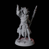 Four Sun Worshipping Cultists Miniature for Dungeons and Dragons, Pathfinder or other TTRPGs