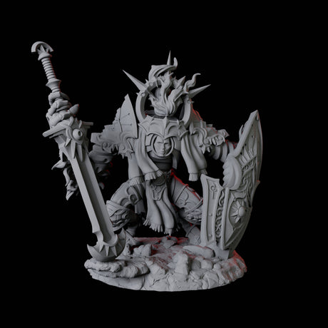 Four Surging Bastion Archons Miniature for Dungeons and Dragons, Pathfinder or other TTRPGs