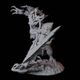 Four Surging Bastion Archons Miniature for Dungeons and Dragons, Pathfinder or other TTRPGs
