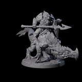 Four Surprise Dwarf Drake Riders Miniature for Dungeons and Dragons, Pathfinder or other TTRPGs