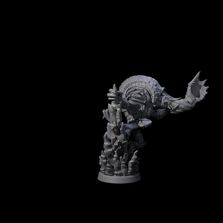 Four Swarming Wastriliths Miniature for Dungeons and Dragons, Pathfinder or other TTRPGs