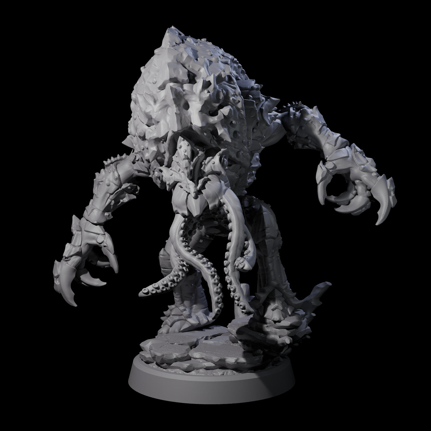 Four Swarming Wastriliths Miniature for Dungeons and Dragons, Pathfinder or other TTRPGs