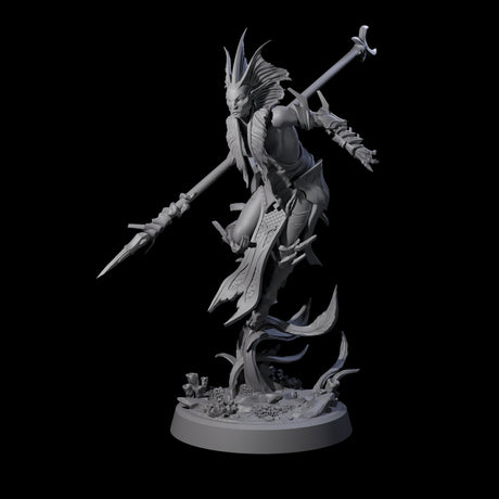 Four Swinging Abyssal Myrmidons Miniature for Dungeons and Dragons, Pathfinder or other TTRPGs