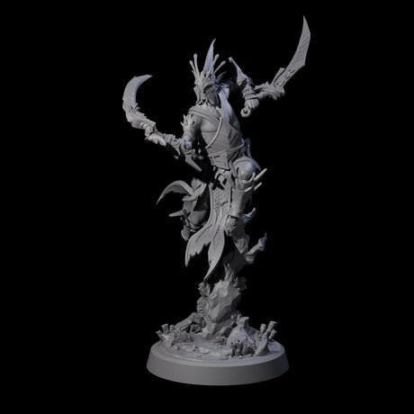 Four Swinging Abyssal Myrmidons Miniature for Dungeons and Dragons, Pathfinder or other TTRPGs