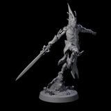 Four Swinging Abyssal Myrmidons Miniature for Dungeons and Dragons, Pathfinder or other TTRPGs