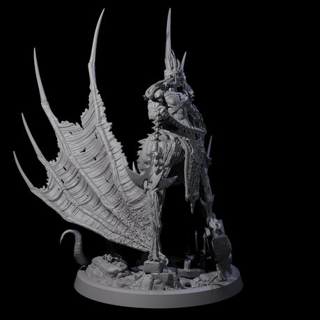 Four Swinging Bat-Like Cambions Miniature for Dungeons and Dragons, Pathfinder or other TTRPGs