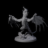 Four Swinging Bat-Like Cambions Miniature for Dungeons and Dragons, Pathfinder or other TTRPGs