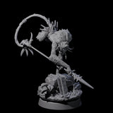 Four Swinging Hazodee Shamans Miniature for Dungeons and Dragons, Pathfinder or other TTRPGs