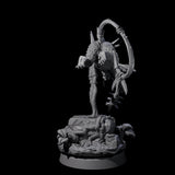 Four Swinging Hazodee Shamans Miniature for Dungeons and Dragons, Pathfinder or other TTRPGs