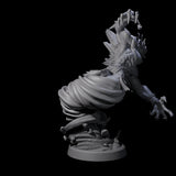 Four Swirling Efreeti Miniature for Dungeons and Dragons, Pathfinder or other TTRPGs
