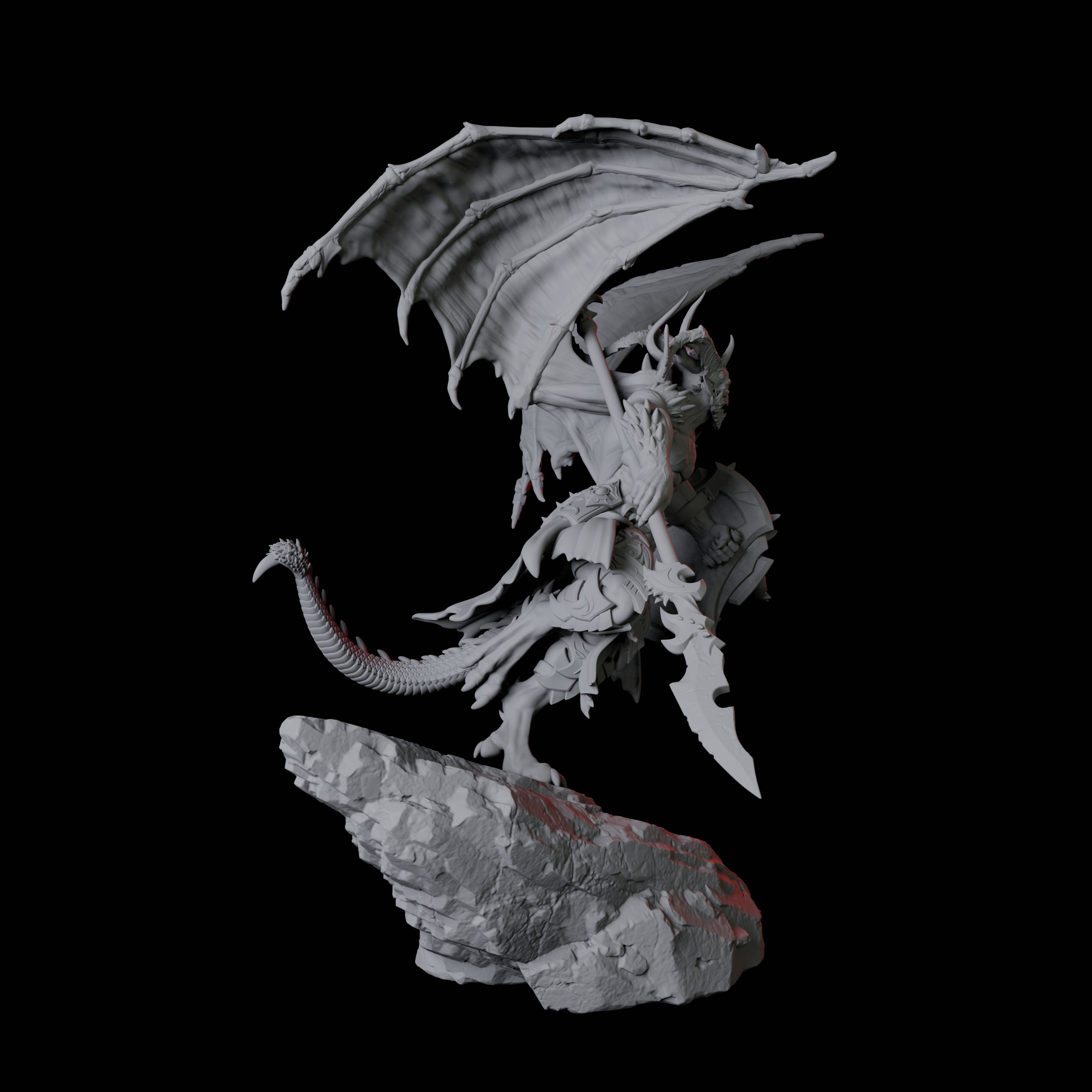 Four Taunting Horned Devils Miniature for Dungeons and Dragons, Pathfinder or other TTRPGs