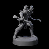 Four Tormented Eyeless Drow Miniature for Dungeons and Dragons, Pathfinder or other TTRPGs
