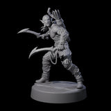 Four Tormented Eyeless Drow Miniature for Dungeons and Dragons, Pathfinder or other TTRPGs