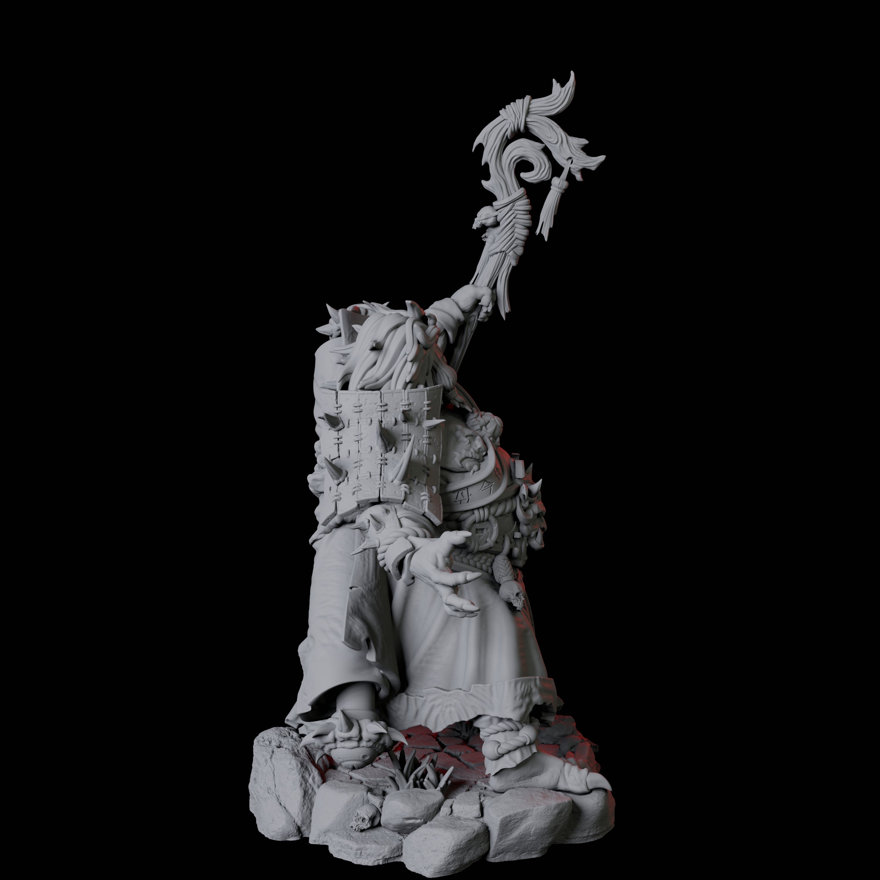 Four Towering Oni Demons Miniature for Dungeons and Dragons, Pathfinder or other TTRPGs