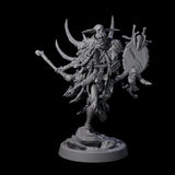 Four Tusked Goblin Shamans Miniature for Dungeons and Dragons, Pathfinder or other TTRPGs