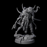 Four Tusked Goblin Shamans Miniature for Dungeons and Dragons, Pathfinder or other TTRPGs