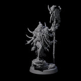 Four Tusked Goblin Shamans Miniature for Dungeons and Dragons, Pathfinder or other TTRPGs