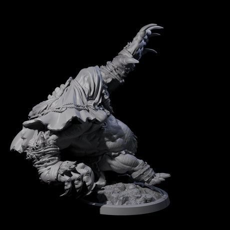 Four Twisted Fomorians Miniature for Dungeons and Dragons, Pathfinder or other TTRPGs