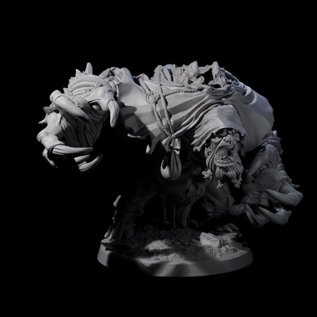 Four Twisted Fomorians Miniature for Dungeons and Dragons, Pathfinder or other TTRPGs