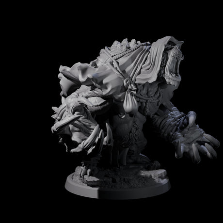 Four Twisted Fomorians Miniature for Dungeons and Dragons, Pathfinder or other TTRPGs