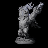Four Twisted Fomorians Miniature for Dungeons and Dragons, Pathfinder or other TTRPGs