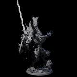 Four Uncontrolable Werewolves Miniature for Dungeons and Dragons, Pathfinder or other TTRPGs