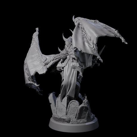 Four Unholy Nephilim Fighters Miniature for Dungeons and Dragons, Pathfinder or other TTRPGs