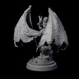 Four Unholy Nephilim Fighters Miniature for Dungeons and Dragons, Pathfinder or other TTRPGs