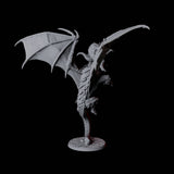 Four Valiant Dragonborn Warriors Riding Dragons Miniature for Dungeons and Dragons, Pathfinder or other TTRPGs